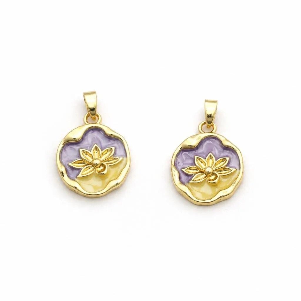 Mineli Lotus Kolye Ucu