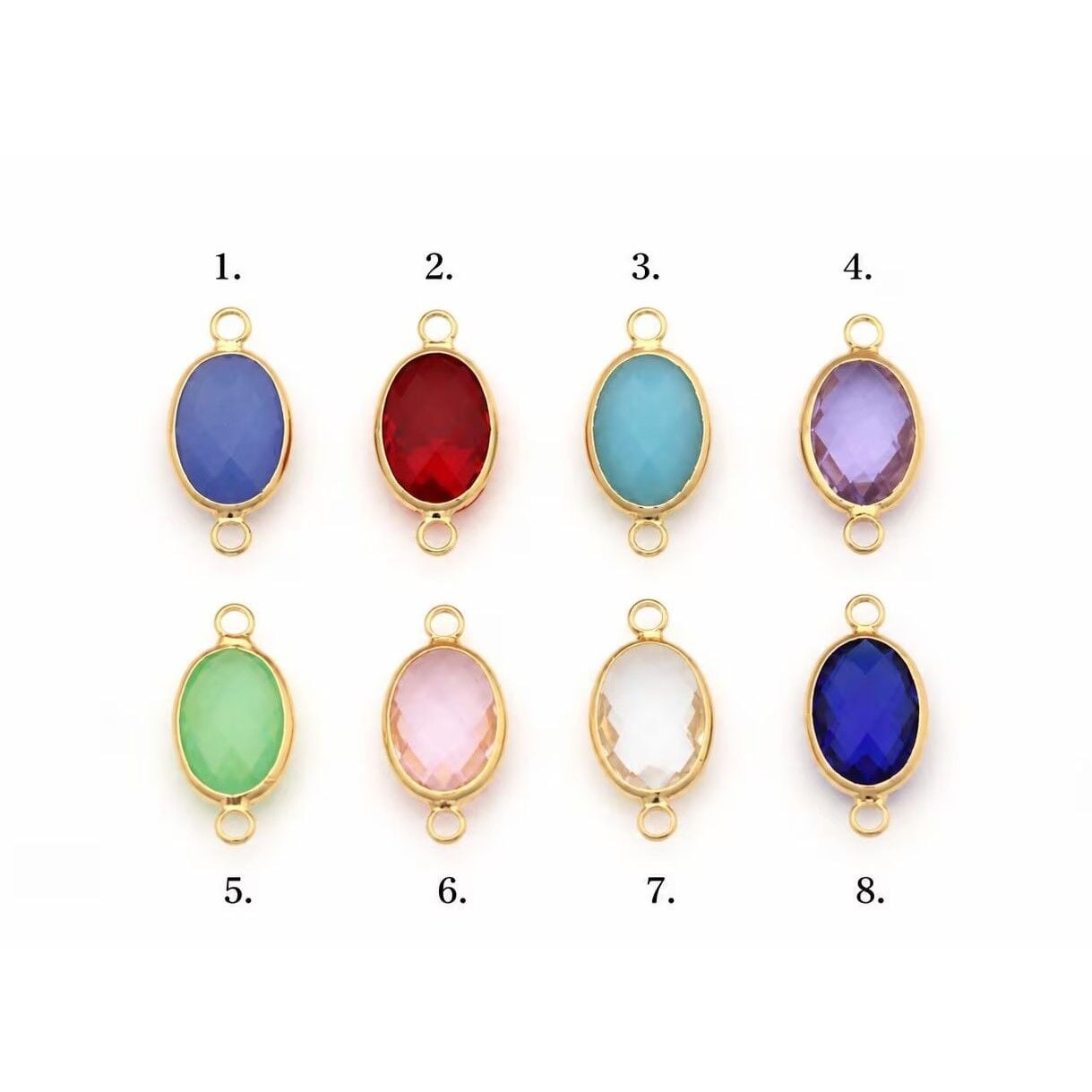Oval Taşlı Takı Aparatı