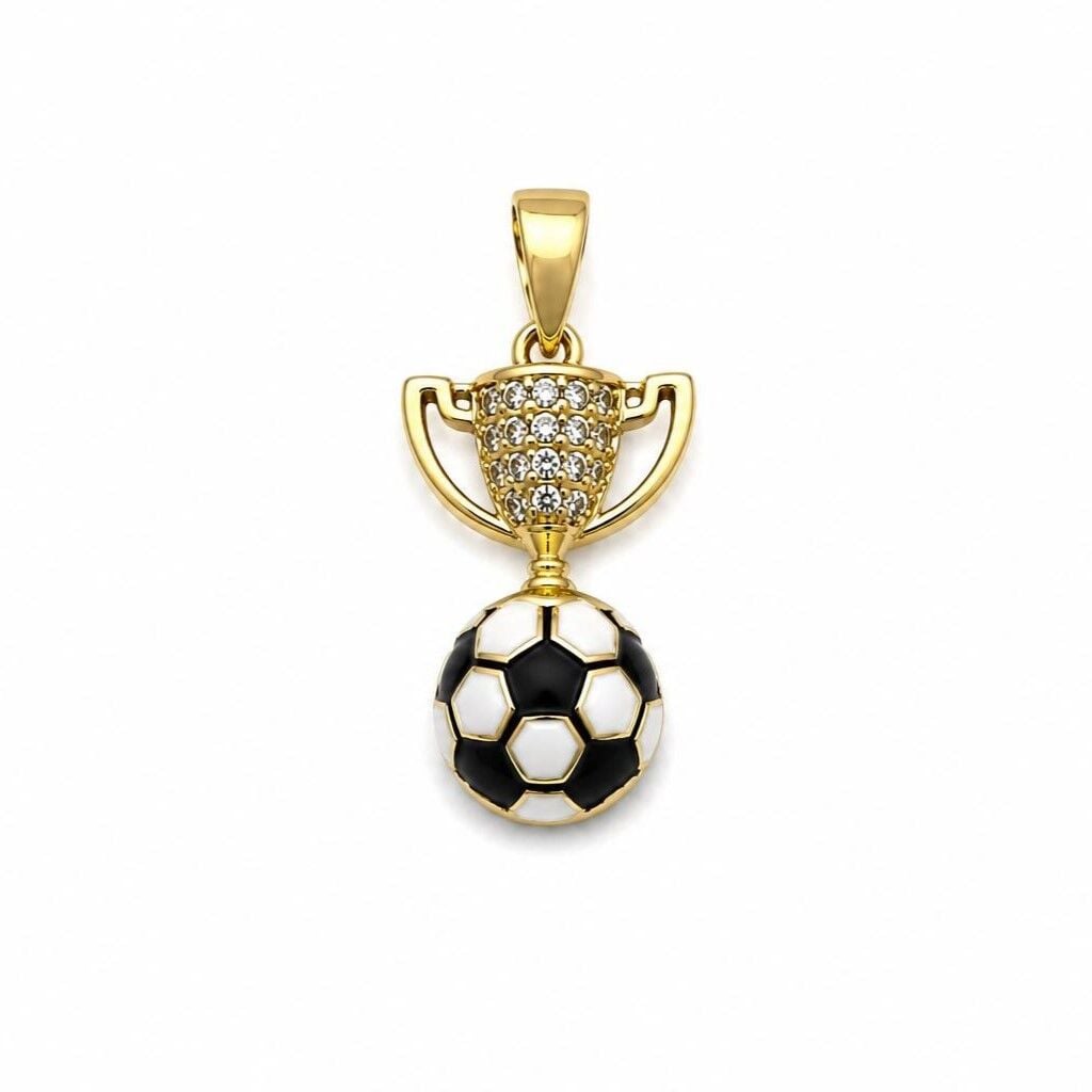 Futbol Topu Kolye Ucu