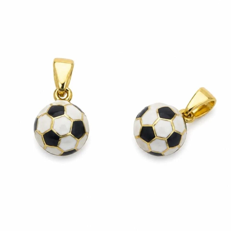 Futbol Topu Kolye Ucu