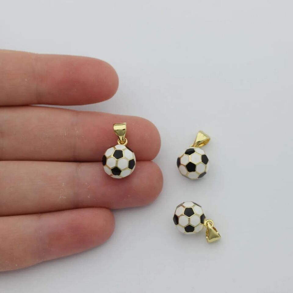 Futbol Topu Kolye Ucu