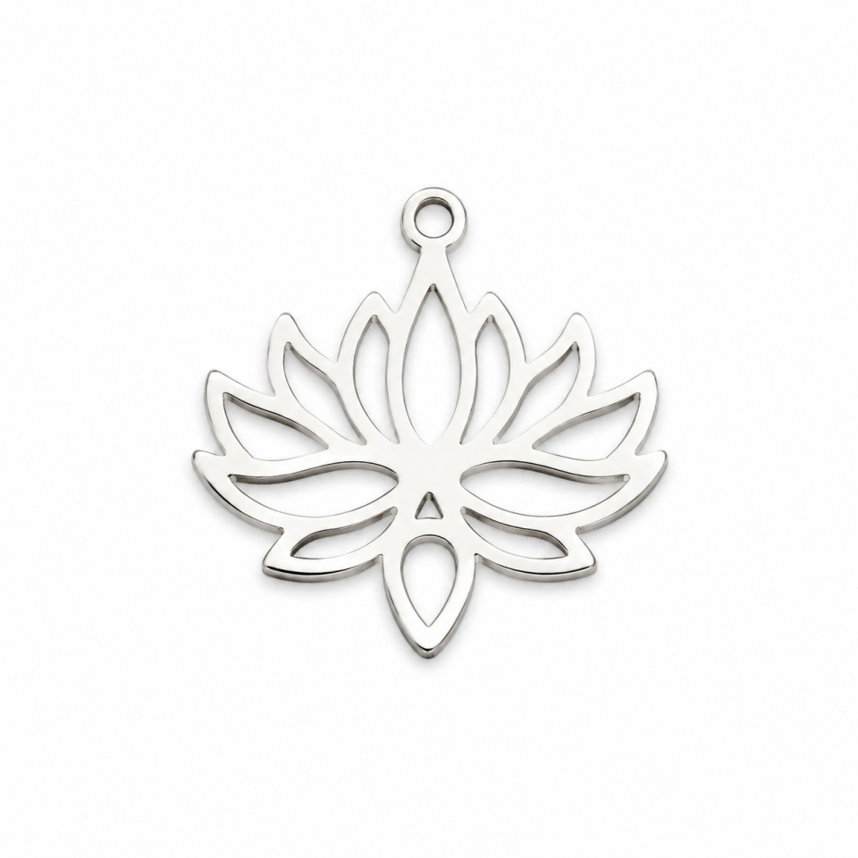 Lotus Çiçeği Takı Ucu