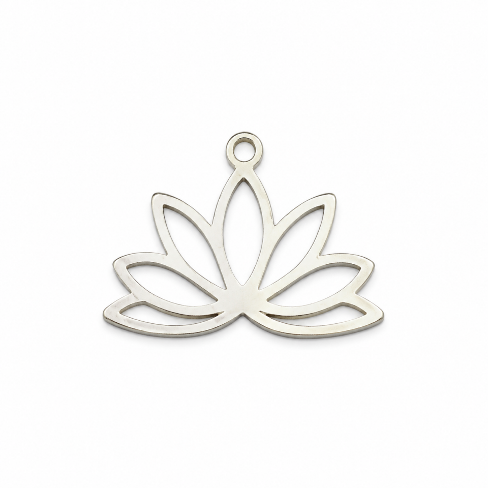Lotus Çiçeği Takı Ucu